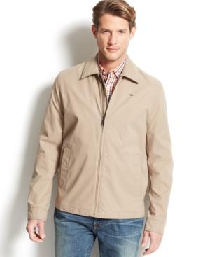 Tommy Hilfiger Classic Full-zip Microtwill Coat