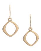 Kenneth Cole New York Earrings, Gold-tone Diamond Drop