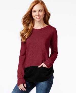 G.h. Bass & Co. Long-sleeve Colorblocked Sweater