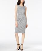 Bar Iii Heathered Ruched Dress, Only At Macy's