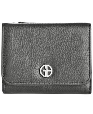 Giani Bernini Softy Leather Mini Trifold Wallet, Created For Macy's