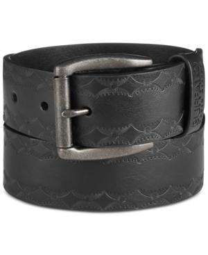 Buffalo David Bitton Coated Leather Western Belt