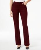 Lee Platinum Petite Straight-leg Mulberry Wash Jeans