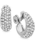 Charter Club Crystal Clip-on Earrings, Only At Macy's