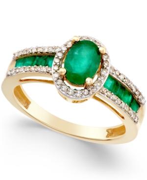 Sapphire (1-3/4 Ct. T.w.) And Diamond (1/4 Ct. T.w.) Ring In 14k Gold (also In Emerald & Certified Ruby)