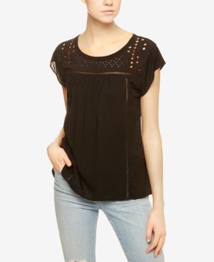 Sanctuary Cutout-trim Top