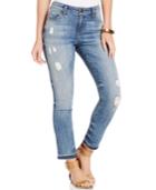 Kut From The Kloth Ankle Distressed Jeans, Fantastic Wash
