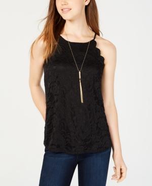 Bcx Juniors' Scalloped Lace Top