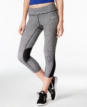 Nike Cropped Dri-fit Printed Leggings