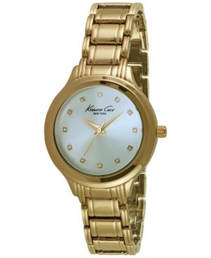 Kenneth Cole New York Women's Gold-tone Stainless Steel Bracelet Watch 38mm 10029557