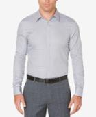 Perry Ellis Men's Classic-fit Mini-chainlink Cotton Shirt
