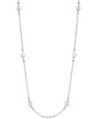 C.a.k.e. By Ali Khan Silver-tone Beaded Long Length Necklace