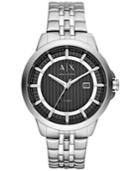 Ax Armani Exchange Men's Copeland Stainless Steel Bracelet Watch 44mm Ax2260