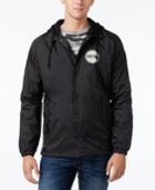 Kr3w Men's Koaches Graphic-print Logo Hooded Jacket