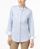Weekend Max Mara Ginseng Cotton Embroidered Shirt