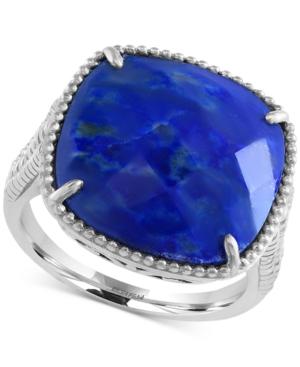 Effy Lapis Lazuli Drama Ring (7-2/3 Ct. T.w.) In Sterling Silver