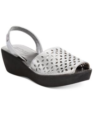 Kenneth Cole Women's Reaction Fine Glass 2 Platform Wedge Sandals