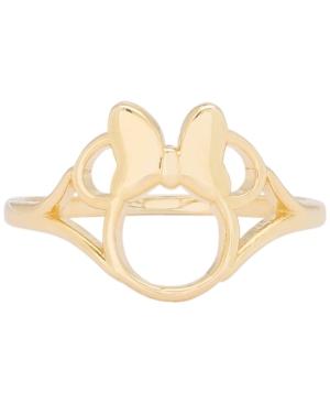 Disney Children's Minnie Mouse Ring In 14k Gold