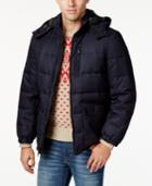 Nautica Men's Big And Tall Hooded Puffer Coat