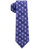 Tommy Hilfiger Men's Indigo Squares Slim Tie