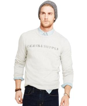 Denim & Supply Ralph Lauren French Terry Crewneck Pullover