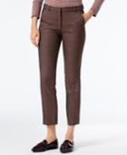 Weekend Max Mara Luisa Plaid Cropped Pants