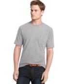 Izod Big And Tall Short Sleeve Solid Pocket T-shirt