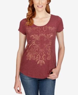 Lucky Brand Golden Tile Graphic T-shirt