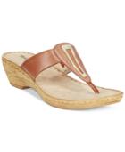 Bella Vita Sulmona T-strap Wedge Sandals Women's Shoes