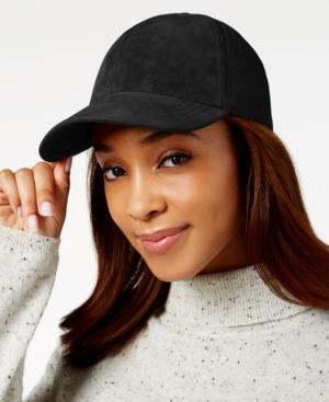 Nine West Faux-suede Baseball Hat