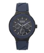 Versus Men's Wynberg Blue & Black Silicone Strap Watch 44mm
