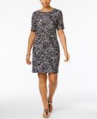 Karen Scott Paisley-print T-shirt Dress, Only At Macy's