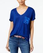 Tommy Hilfiger Linen Sequined T-shirt