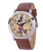 Disney Mickey Mouse Men's Silver Vintage Alloy Watch