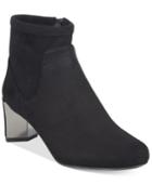 Nine West Falup Block-heel Booties Women's Shoes