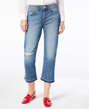 M1858 Jessica Ripped Straight-leg Jeans, Created For Macy's