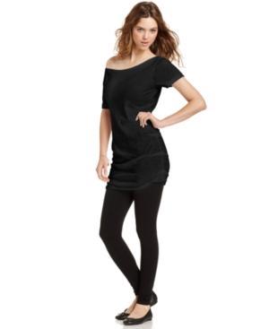 Rachel Rachel Roy Short-sleeve Off-the-shoulder Tunic