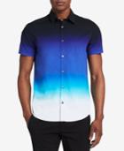 Calvin Klein Men's Dip-dyed Cotton Shirt