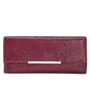 I.n.c. Hether Small Matte Flat Mesh Clutch, Created For Macy's