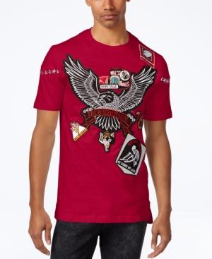 Heritage America Men's Eagle Patch T-shirt