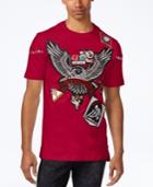 Heritage America Men's Eagle Patch T-shirt