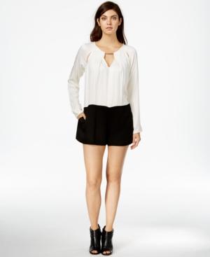 Rachel Rachel Roy Cutout Necklace Romper