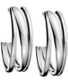 Calvin Klein Stainless Steel Polished Hoop Earrings