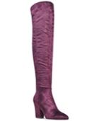 Nine West Siventa Brocade Over-the-knee Boots Women's Shoes