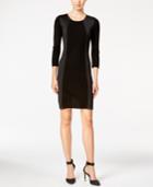 Calvin Klein Scuba-trim Sweater Dress