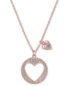 Danori Pave Heart Pendant Necklace, 16 + 2 Extender, Created For Macy's