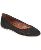 Lucky Brand Women's Enorahh Perforated Flats Women's Shoes