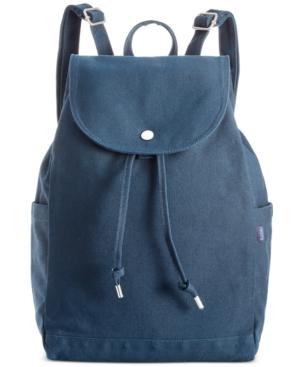 Baggu Cotton Drawstring Backpack