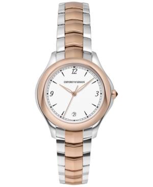 Emporio Armani Women's Swiss Automatic Esedra Two-tone Stainless Steel Bracelet Watch 32mm Ars8506