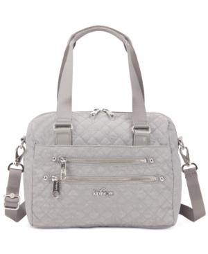 Kipling Quilted Klara Satchel